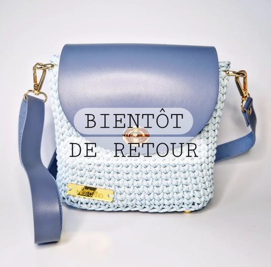 Petit sac bandoulière Bleu clair