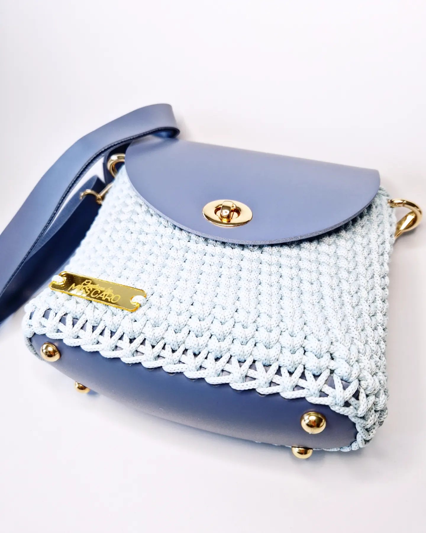 Petit sac bandoulière Bleu clair