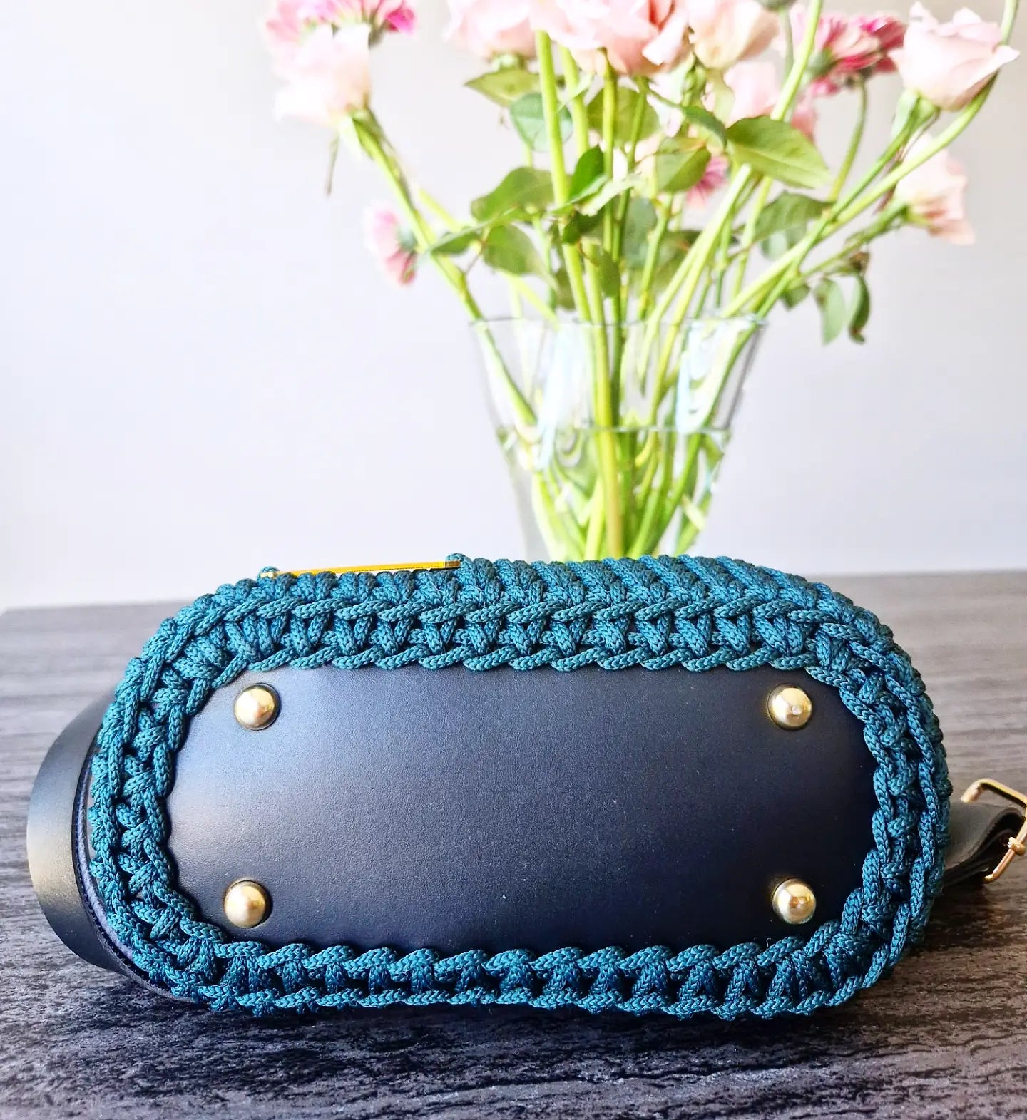 Petit sac bandoulière Vert foncé