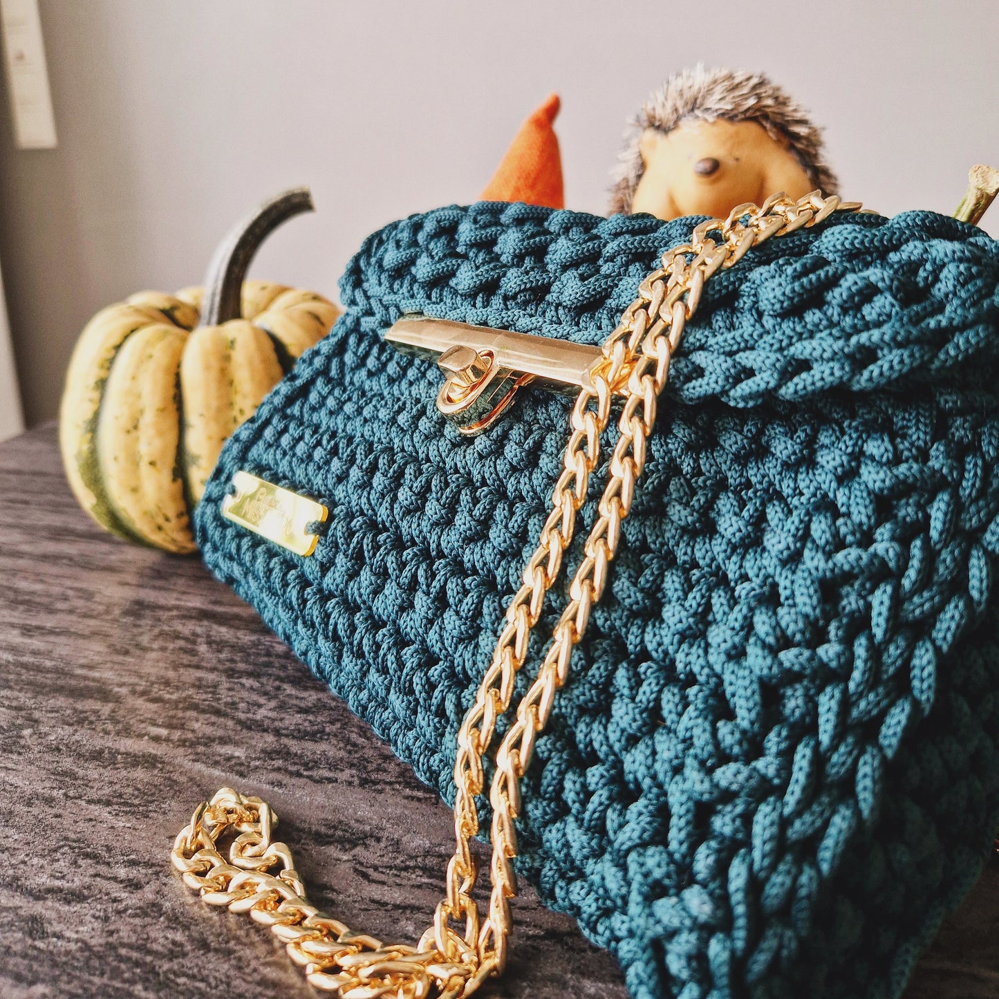 Petit sac bandoulière Vert foncé