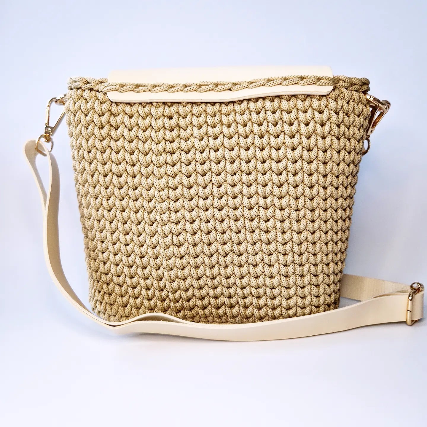 Petit sac bandoulière Beige