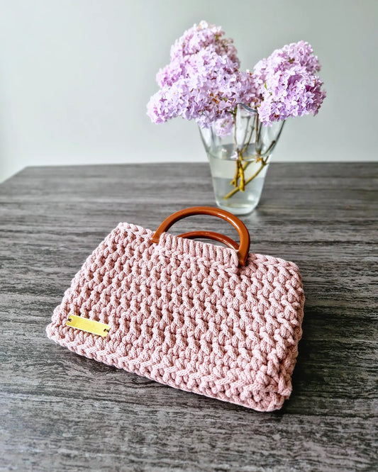 Petit sac à main Mauve